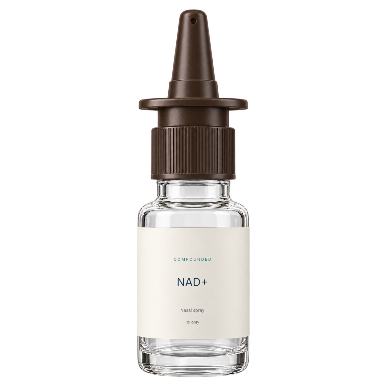 NAD+ Nasal Spray — illustrative nasal spray packaging