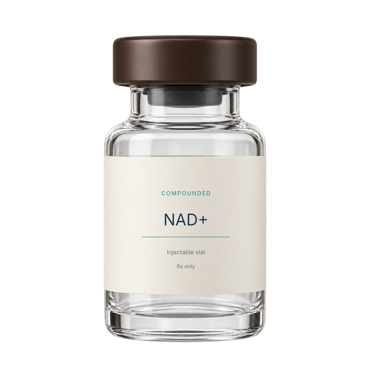 NAD+ — illustrative injectable vial packaging