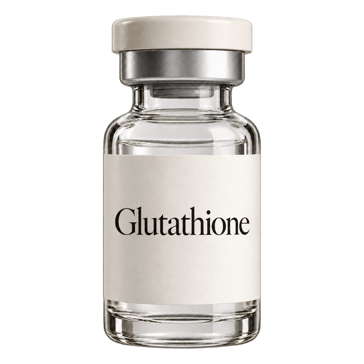 Glutathione treatment vial